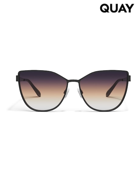 QUAY In Pursuit Black Sunglasses (H48371) | 92 €