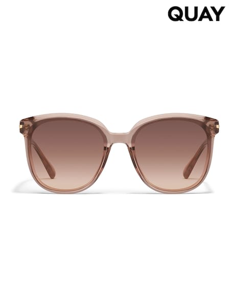 QUAY Rent Free Brown Sunglasses (H48374) | €95