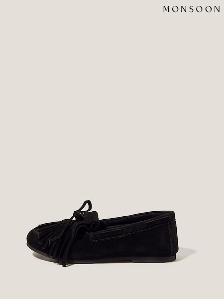 Monsoon Sarah Suede Moccasins (H48551) | € 86