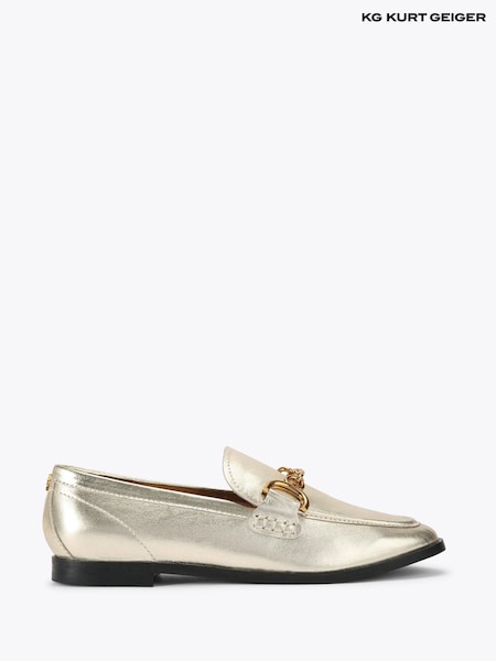 KG Kurt Geiger Gold Marrisa Shoes (H48704) | 638 QAR