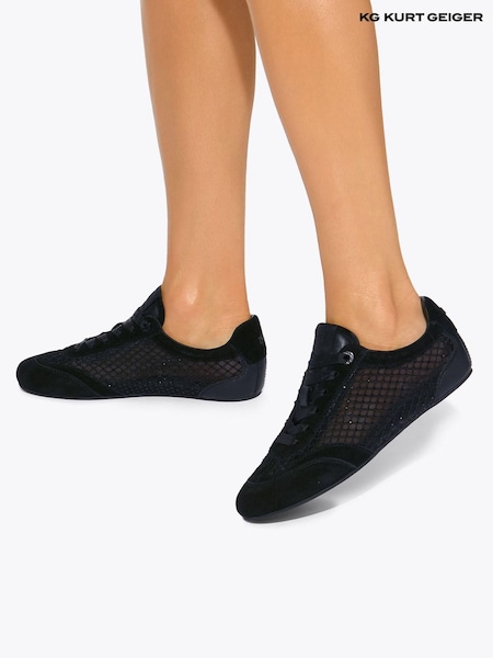KG Kurt Geiger Listen Black Trainers (H48705) | €170