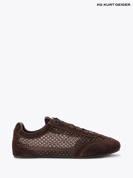 KG Kurt Geiger Brown Listen Trainers (H48723) | €170