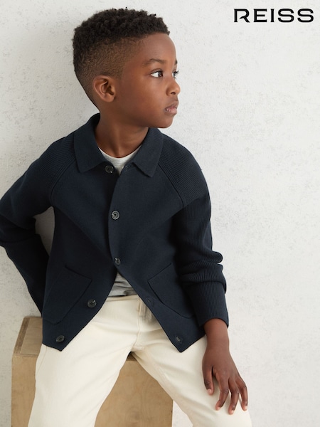 Reiss Navy Fitzgerald Cardigan (H48759) | €80