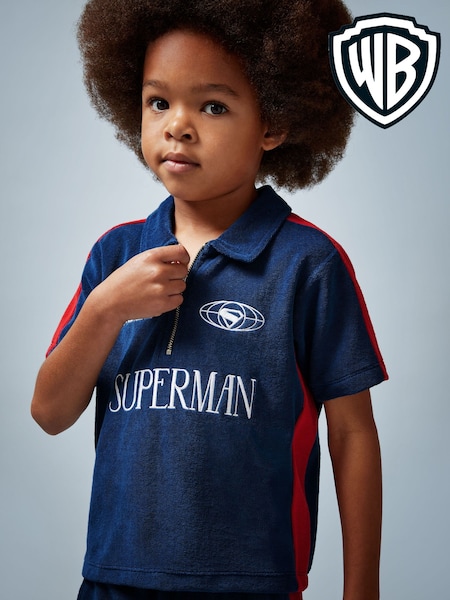 Superman | Reiss Towelling Polo Shirt (H48776) | €60