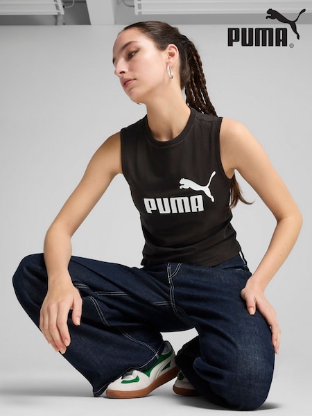 Puma Black Womens Slim Ess No.1 Logo Tank Top (H49069) | €25