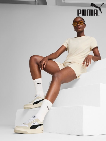 Puma Natural Womens ESS Elevated Rib T-Shirt (H49092) | €34