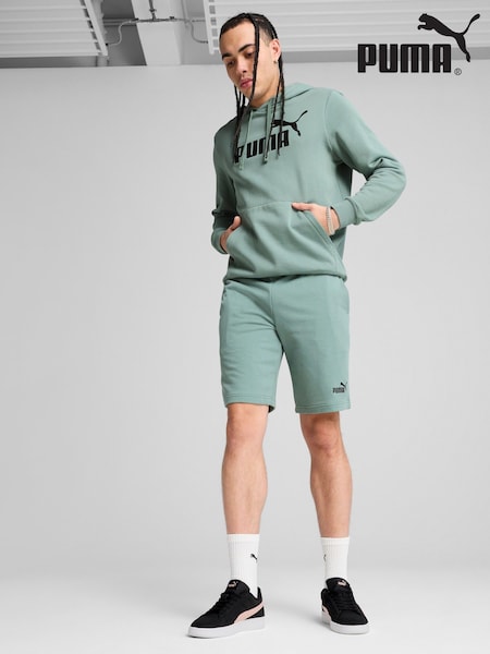 Puma Grey/Blue Mens Essentials No. 1 Logo 10 Shorts (H49110) | €29