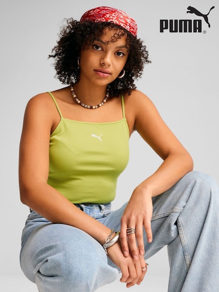 Puma Womens Wardrobe Essentials Ribbed Tank Top (H49112) | 164 LEI