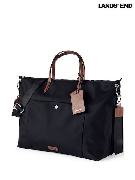 Lands' End Black Large Nylon Tote Bag (H49217) | €102
