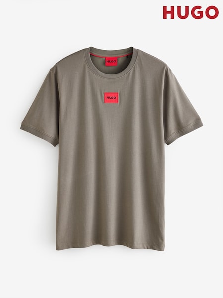 HUGO Grey Logo T-Shirt (H49439) | €60