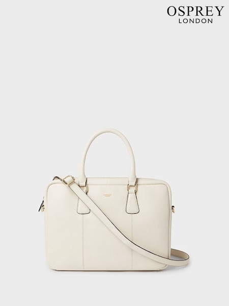 Osprey London The Adaline White Laptop Bag (H49458) | 866 QAR