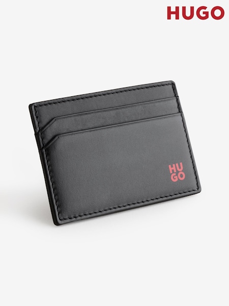 HUGO Black Leather Card Holder (H49459) | €69