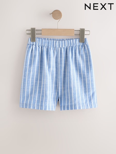 Blue/White Stripe Shorts (3-16yrs) (H49528) | AED61 - AED86