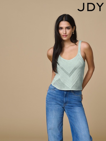 JDY Crochet Knitted Vest (H49661) | 149 LEI
