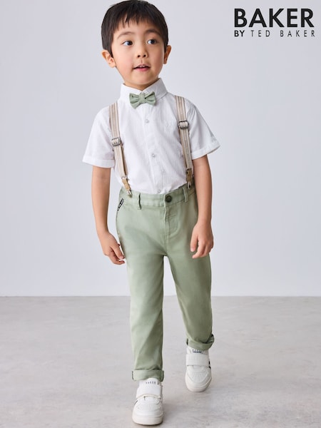 Baker by Ted Baker Shirt Trousers and Braces Set (H49927) | AED287 - AED311