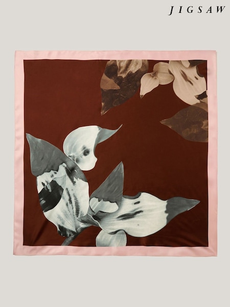 Jigsaw Red Future Botanic Scarf (H49968) | €102