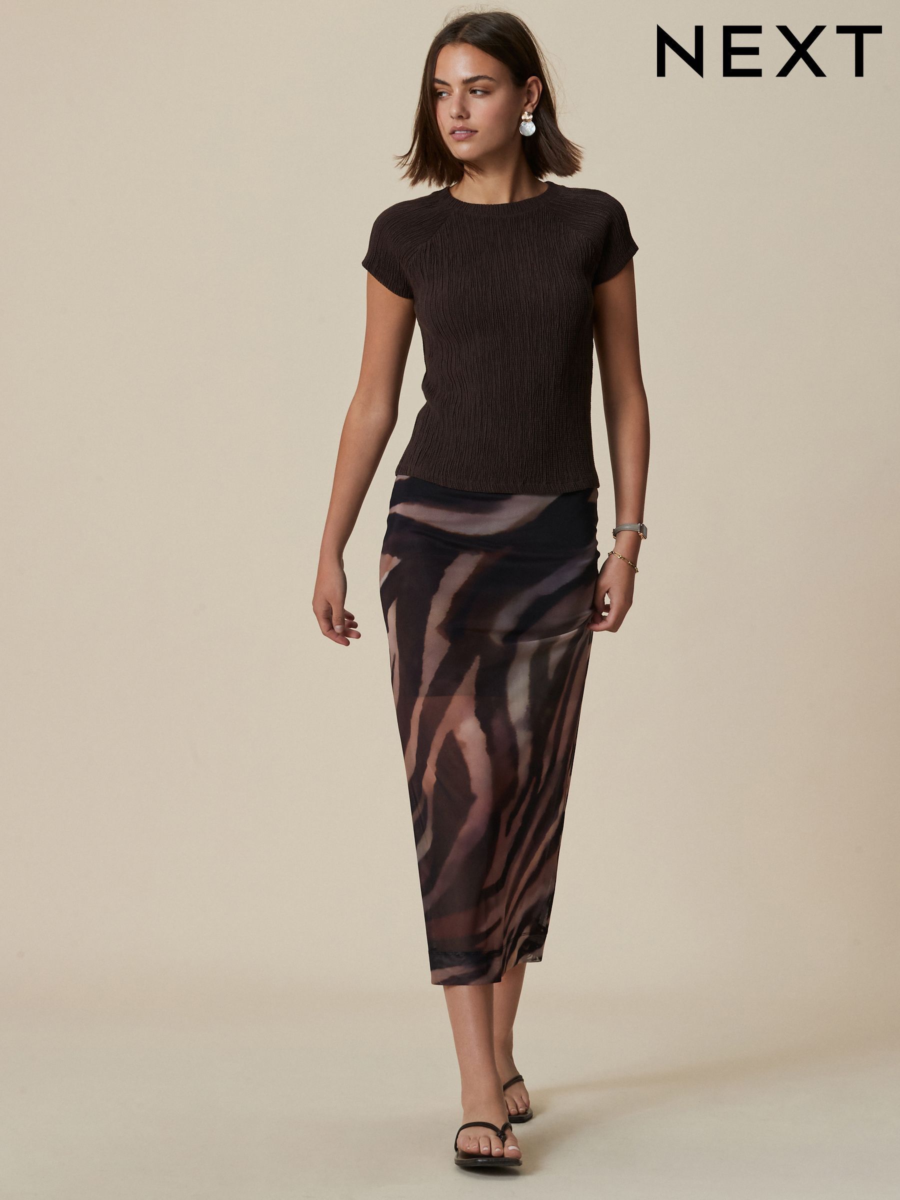 Black Skirts | Long & Short Printed Black Skirts For Women