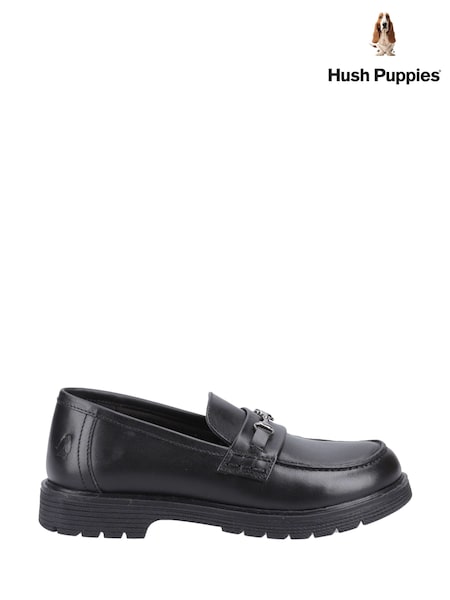 Hush Puppies Lydia Senior Black Shoes (H50248) | € 79