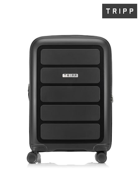 Tripp Black Medium Travel 4 Wheel Suitcase (H50319) | €92