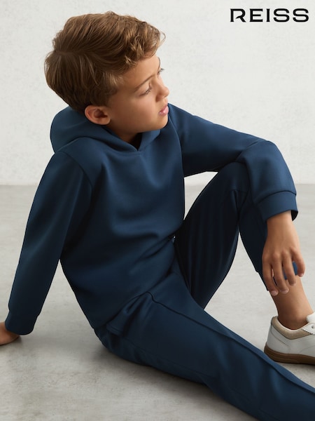 Reiss Ocean Blue Premier 9-13 yrs Interlock Drawstring Joggers (H50385) | €50
