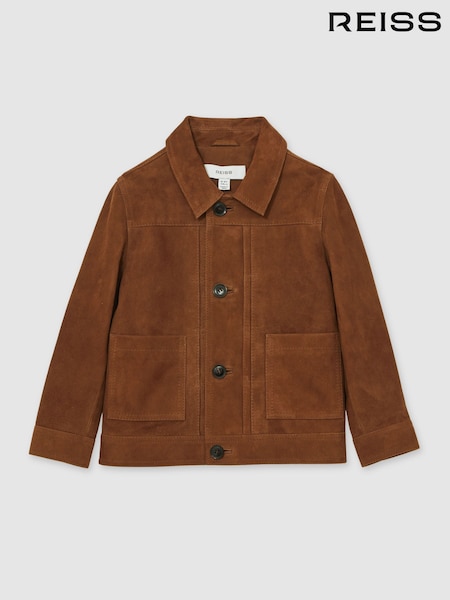 Reiss Devonshire Suede Worker Jacket (H50397) | 278 €