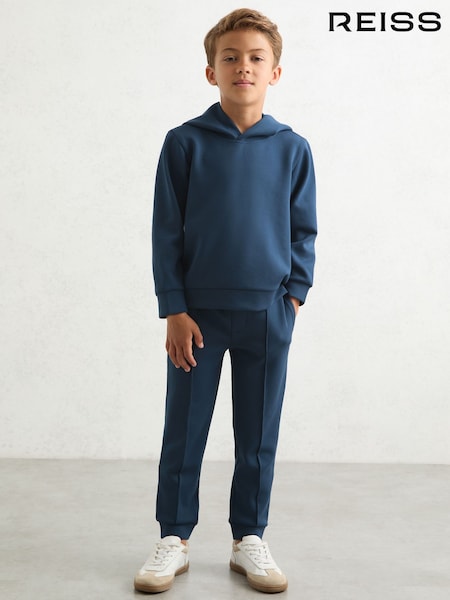 Reiss Fabien Interlock Jersey Hoodie (H50402) | 59 €