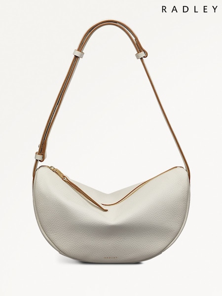 Radley Medium Natural Dukes Place Zip Top Sling Bag (H50408) | 1,631 LEI