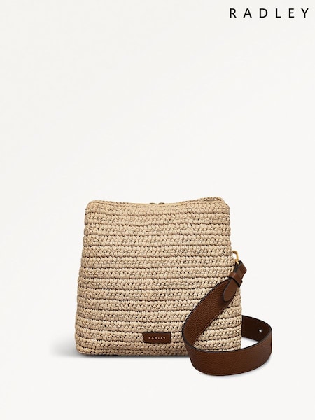 Radley Medium Dukes Place Crochet Compartment Cross-Body Brown Bag (H50410) | 1,780 LEI