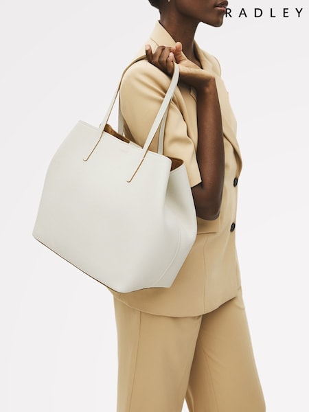 Radley Large Natural Dukes Place Open Top Tote Bag (H50413) | AZN 699