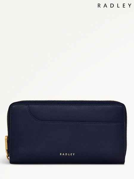 Radley Large Blue Pockets Bifold Matinee Purse (H50414) | ‏498‏₪