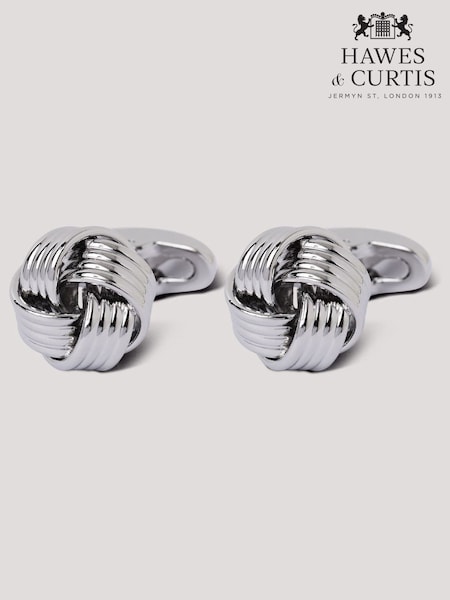 Hawes & Curtis Silver Knot Cufflinks (H51093) | €55
