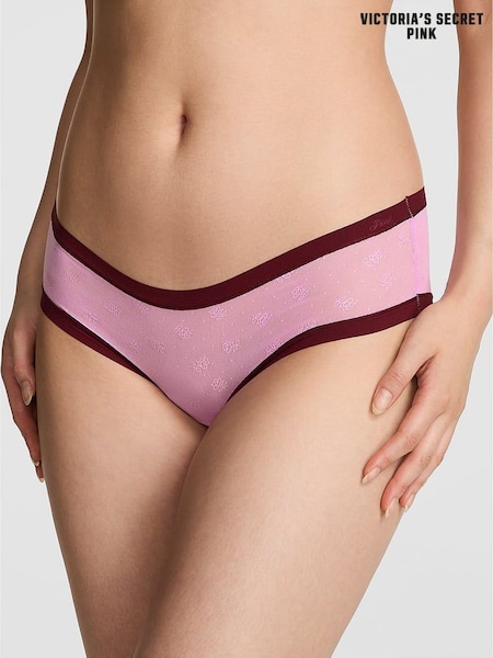 Victoria's Secret PINK Pink Lollipop Cheeky No Show Rib Mesh Knickers (H51096) | €13