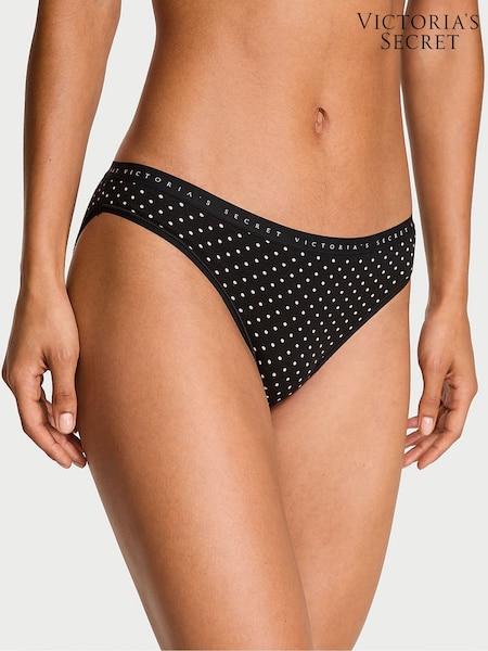 Victoria's Secret Black Dot Bikini Knickers (H51105) | €11.50