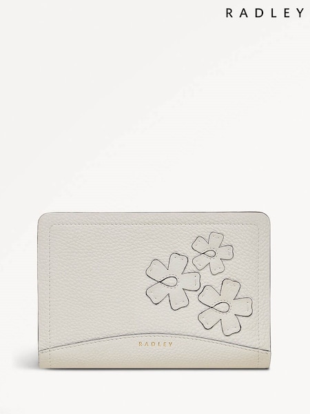 Radley London Medium Natural The Chancery Cutwork Floral Zip-Around Purse (H51299) | AZN 198