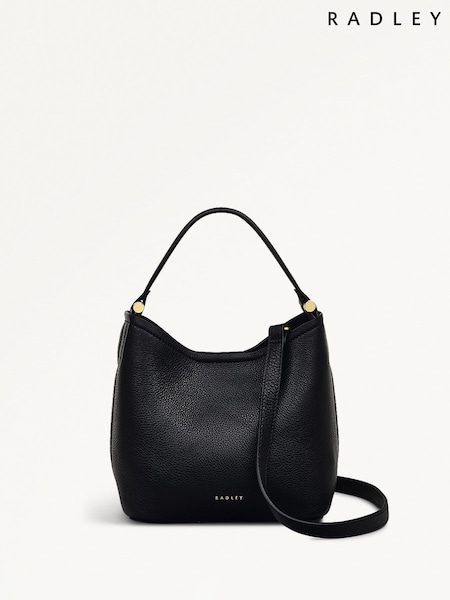 Radley London Small Bathurst Mews Open Top Grab Black Bag (H51300) | AZN 449