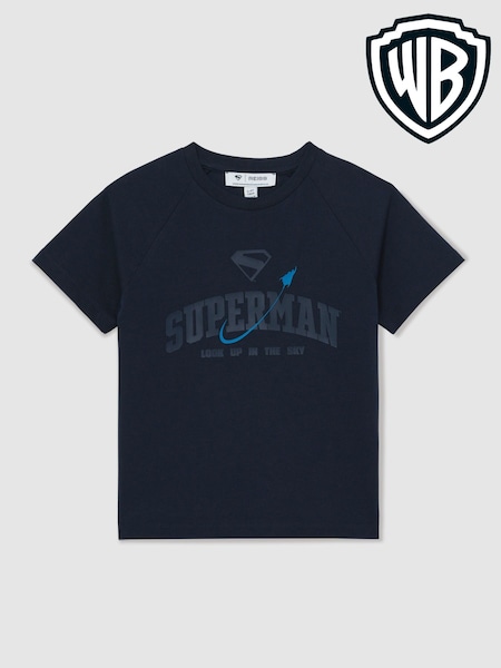 Reiss | Superman Raglan Logo T-Shirt (H51599) | 41 €
