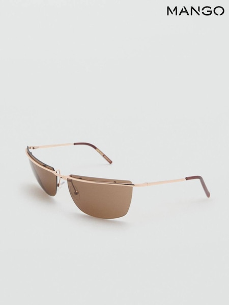 Mango Gold Surpiya Lele Metal Frame Sunglasses (H51768) | €45
