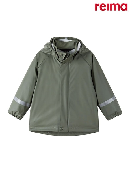 Reima Green Waterproof Raincoat Lampi (H51891) | AED175