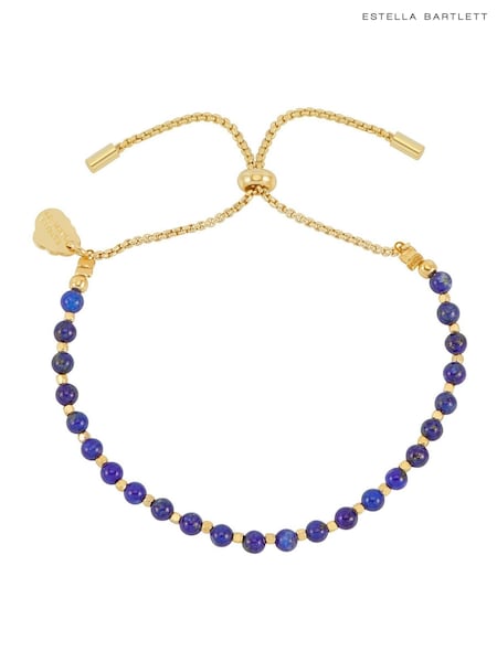 Estella Bartlett Gold Tone Wellness Lapis Lazuli Amelia Bracelet (H52018) | €26