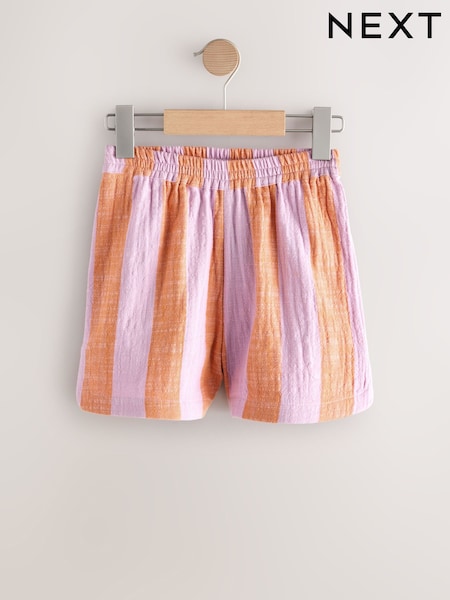 Lilac Purple Pull On Shorts (3-16yrs) (H52056) | AED61 - AED86
