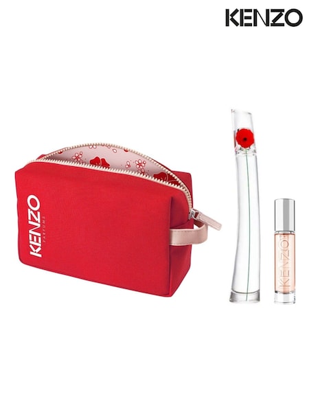 Kenzo Eau de Parfum 100ml Ikebana Eau de Parfum 10ml and Pouch Gift Set (H52134) | €148