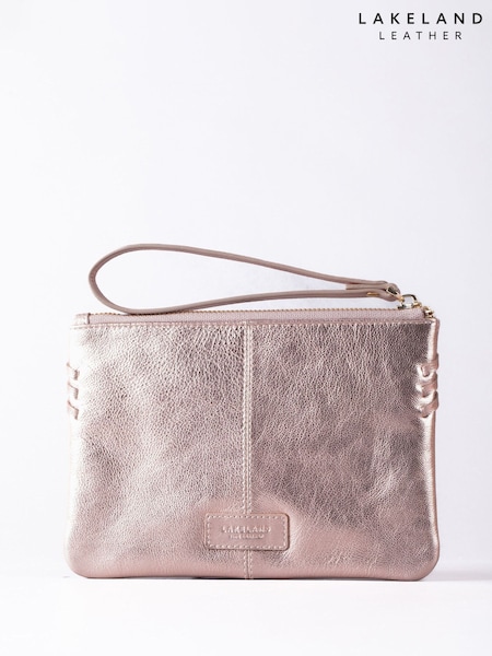 מטאלי - Lakeland Leather Tarnly Purse Pouch (H52144) | ‏126‏₪