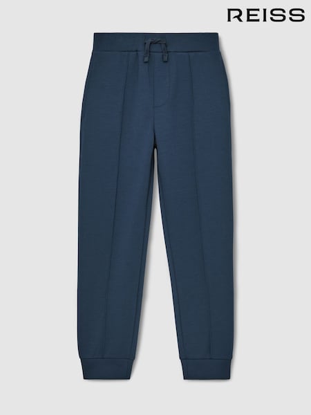 Reiss Ocean Blue Premier 13-14 yrs Interlock Drawstring Joggers (H52155) | AED288