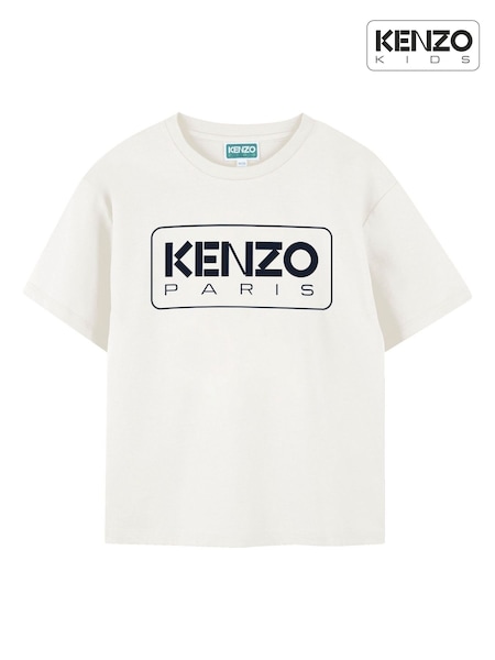 Kenzo Kids Paris Logo Short Sleeve T-Shirt (H52241) | €80 - €93