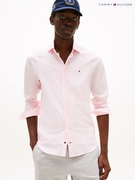 Tommy Hilfiger Flex Slim Fit Poplin Shirt (H52296) | 633 LEI