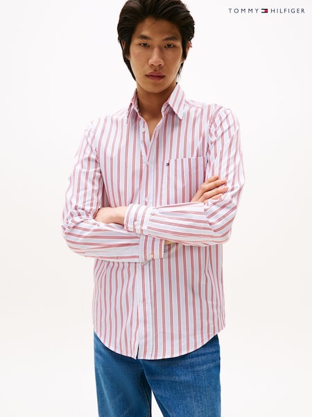 Tommy Hilfiger Regular Fit Dobby Stripe Shirt (H52312) | 8 411 грн