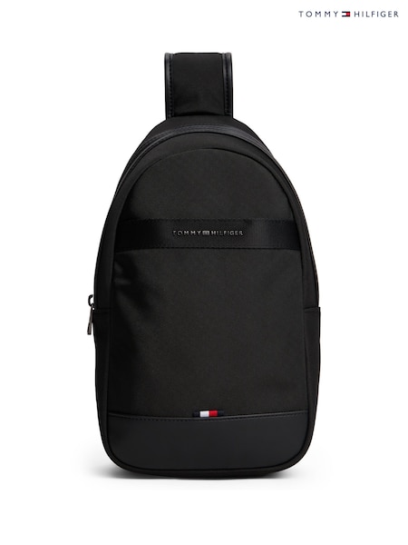 Tommy Hilfiger Black Travel Sling Bag (H52358) | OMR54