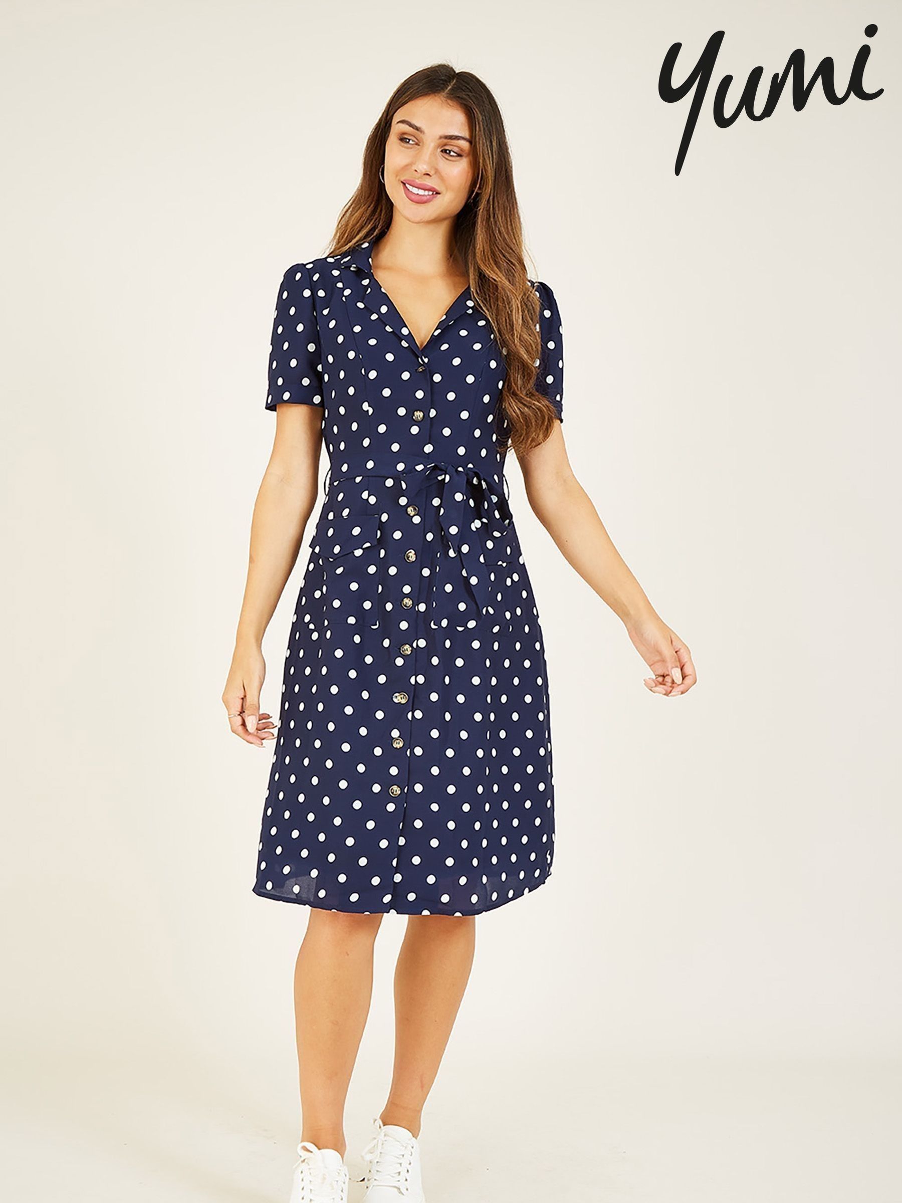 【新品未使用タグ付き】Sweet Moments Belted Dress M 新品未使用タグ付き】Sweet Moments Belted Dress M - メルカリ