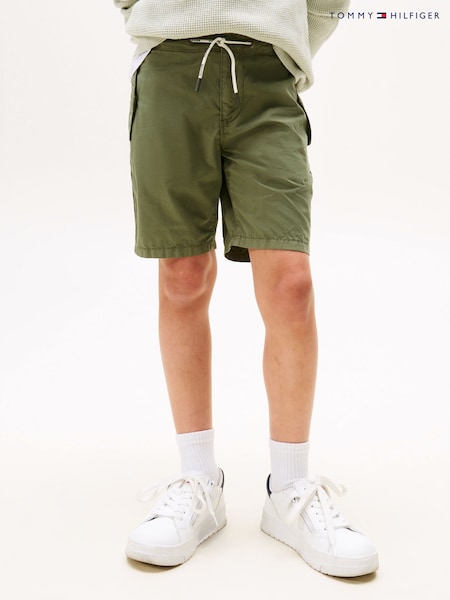 Tommy Hilfiger Green Pure Cotton Cargo Shorts (H52528) | €63 - €77