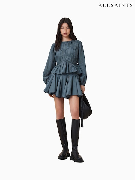 AllSaints Blue Tulip Skirt (H52578) | € 186